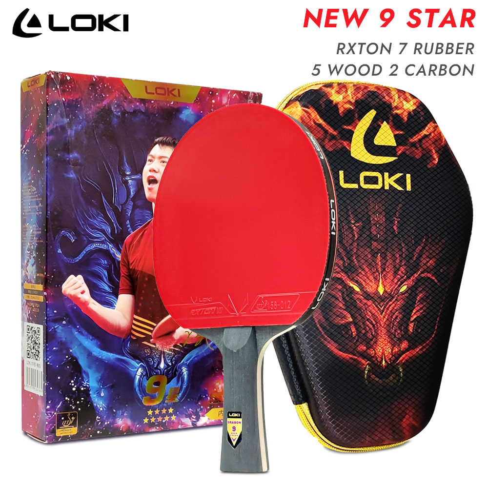 Table Tennis Zhang Jike - LOKI 9 스타 탁구 라켓 새로운