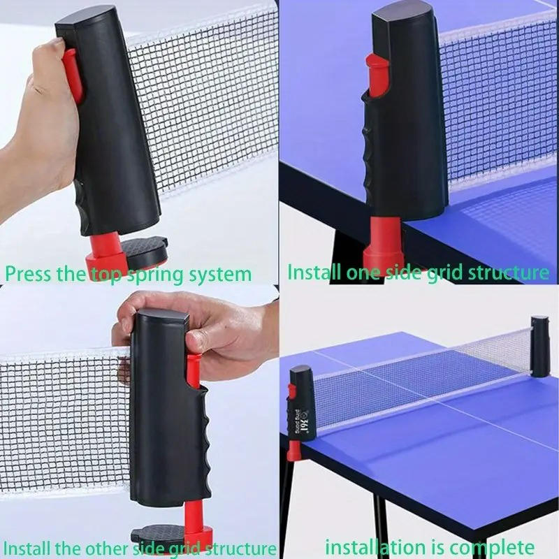 Table Tennis Post - 2025 핫 탁구 네트 어디서든 접이식