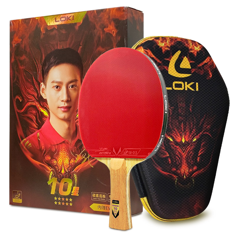 Table Tennis Zhang Jike - 오리지널 LOKI 탁구 라켓 드래곤 시리즈
