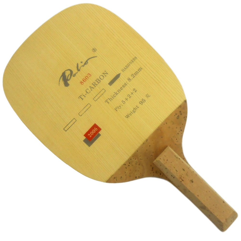 Table Tennis Japan - PALIO 8603 탄소 티타늄 탁구 블레이드