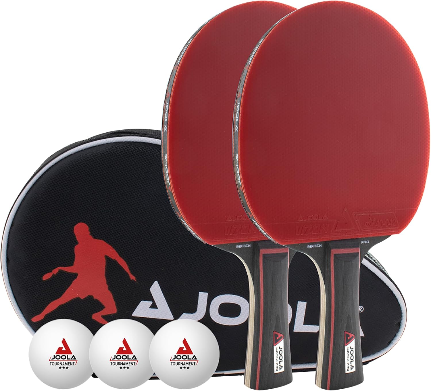 Table Tennis Reference - 전문가용 탁구 라켓 2개 세트 -