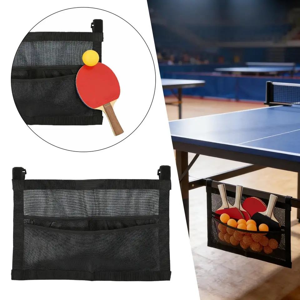 Table Tennis Zlc - 새로운 메쉬 탁구공 홀더 대용량 가방