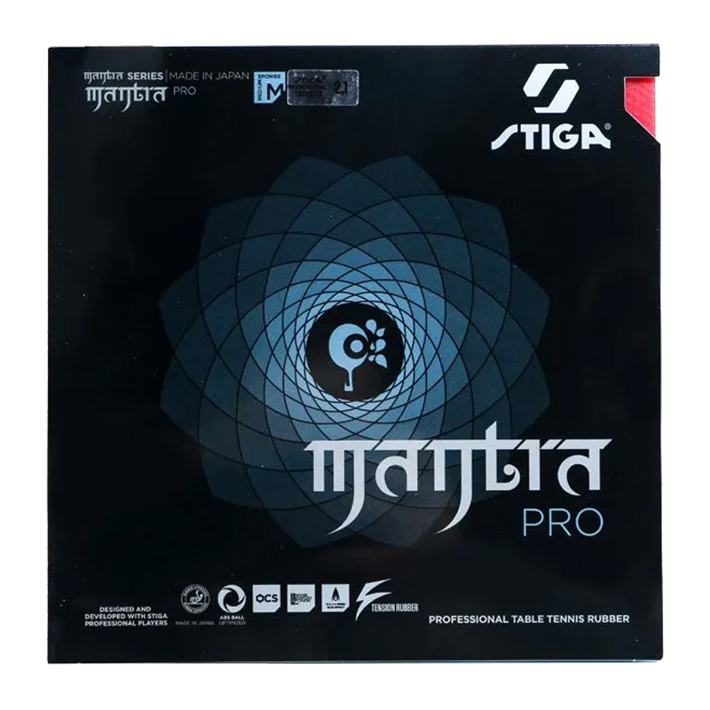 STIGA MANTRA PRO M 탁구 고무 비끈적한  - Table Tennis Japan 리뷰 및 가격