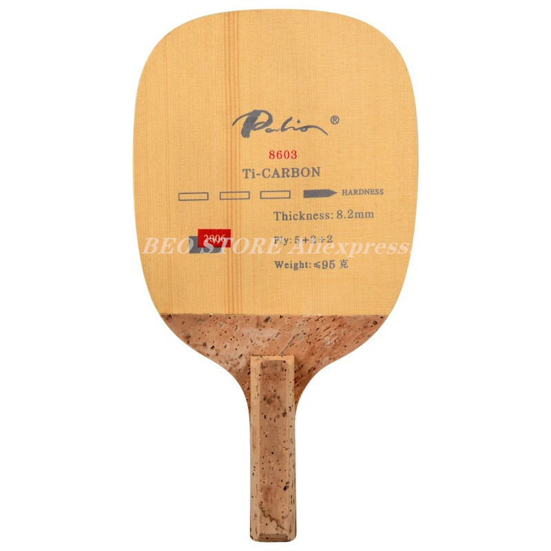 PALIO 8603 카본 티타늄 탁구 블레이드 라켓,  - Table Tennis Japan 리뷰 및 가격