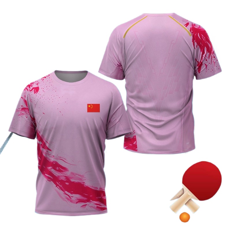 중국 드래곤 탁구 그래픽 T 셔츠 남성 의류 패션 배드 - Table Tennis Zhang Jike 리뷰 및 가격