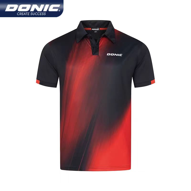 DONIC 탁구 셔츠 라운드 넥 반팔 탁구 의류 Zha - Table Tennis Zhang Jike 리뷰 및 가격