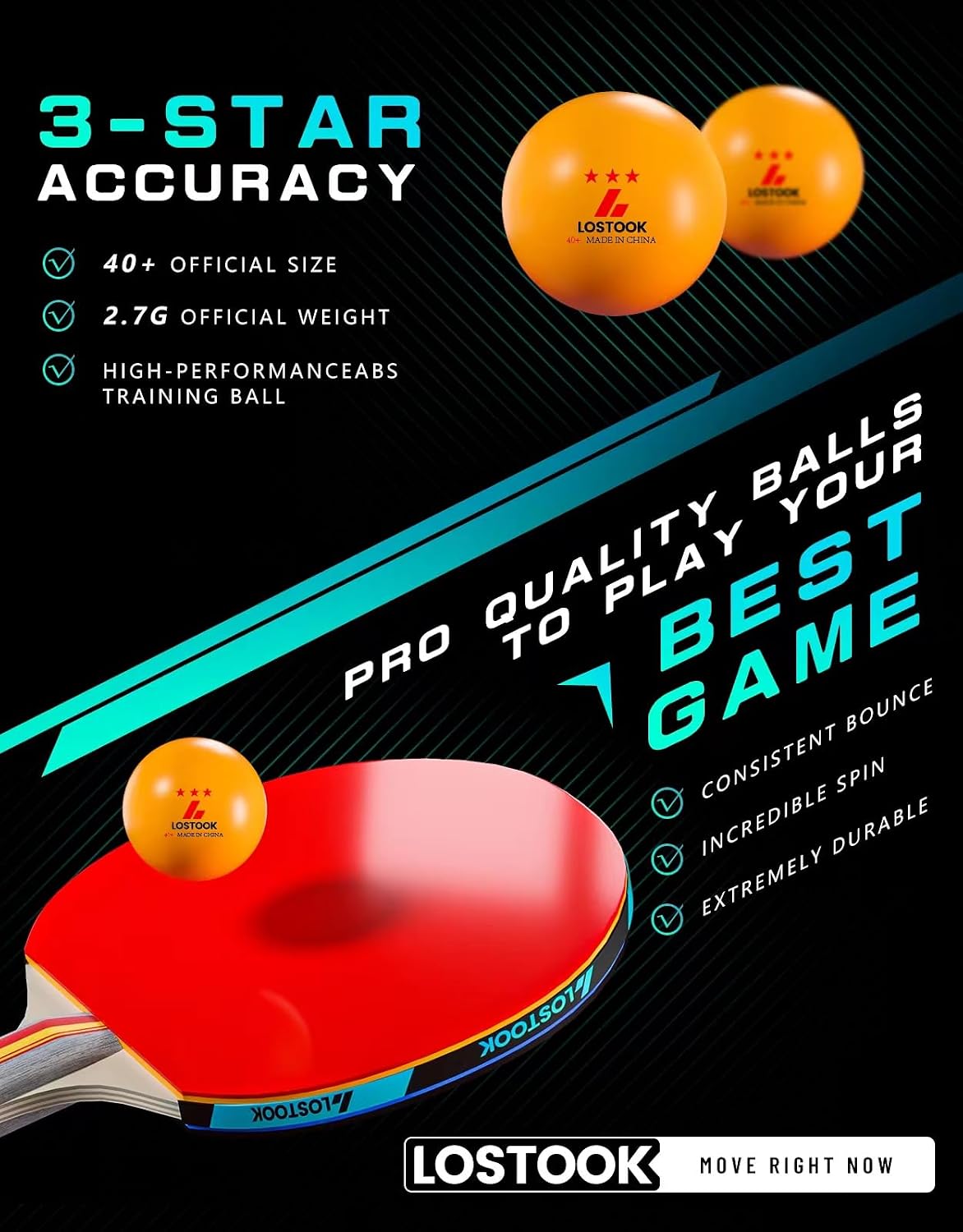 프로 테이블 테니스 세트: 2/4개 패들, 3스타 볼, - Table Tennis Reference 리뷰 및 가격